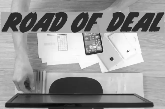 ROAD OF DEAL Font examples