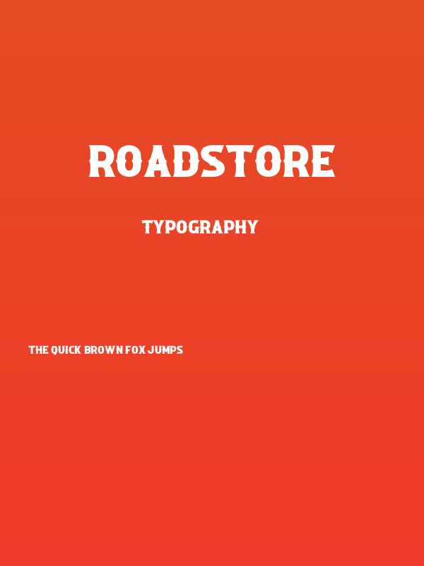 ROADSTORE Poster