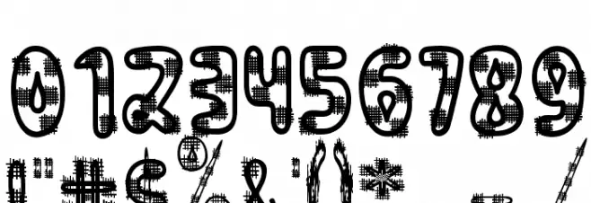 ROBACK Font OTHER CHARS