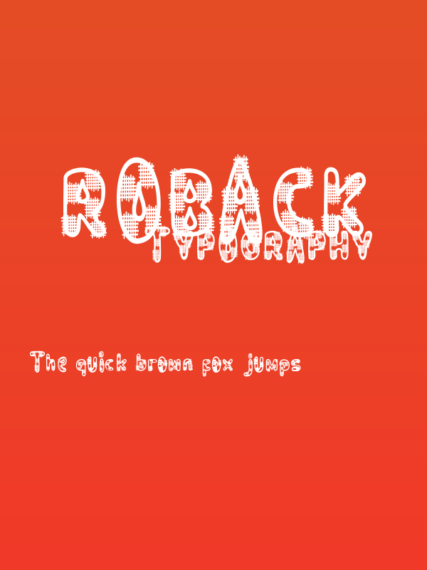 ROBACK Poster
