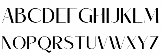 ROBIMA MERTTHA SANS SERIF Polices MAJUSCULES