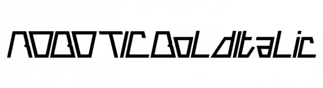 ROBOTIC Bold Italic  Descarca Fonturi Gratis