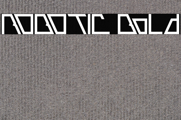 ROBOTIC Bold Example 2