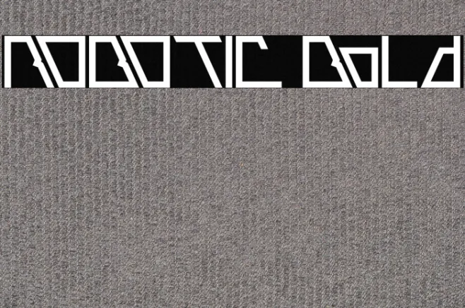 ROBOTIC Bold Example 2