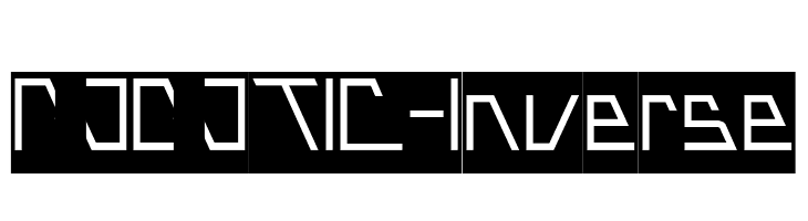 ROBOTIC-Inverse  免费字体下载