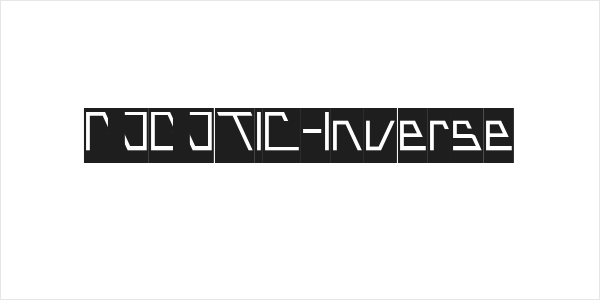 ROBOTIC-Inverse Logo