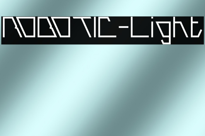 ROBOTIC-Light Example 1