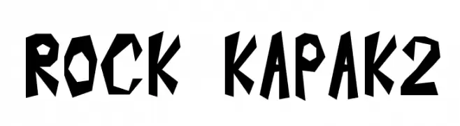 ROCK KAPAK2  Fuentes Gratis Descargar