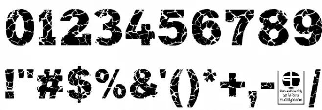 ROCK-ON Demo Font OTHER CHARS