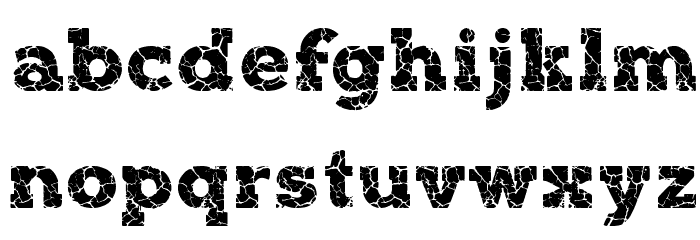 ROCK-ON Demo Font LOWERCASE
