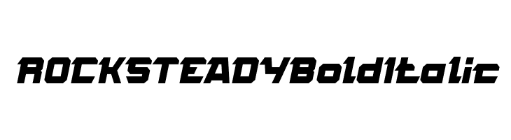 ROCK STEADY Bold Italic  नि: शुल्क फ़ॉन्ट्स डाउनलोड