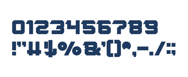 ROCK STEADY Bold Other Characters