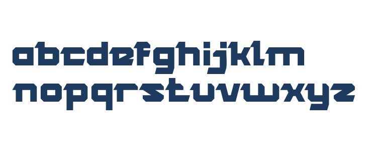 ROCK STEADY Bold Lowercase