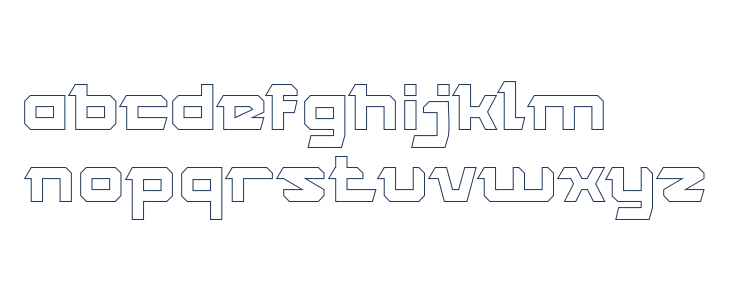 ROCK STEADY-Hollow Lowercase