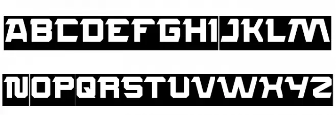 ROCK STEADY-Inverse Schriftart Groß