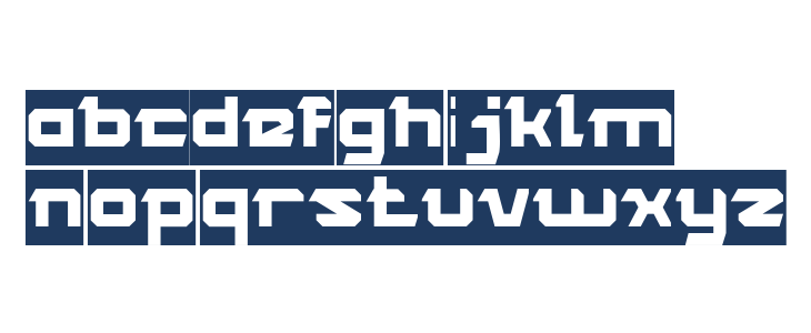 ROCK STEADY-Inverse Lowercase