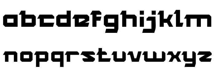 ROCK STEADY Font LOWERCASE