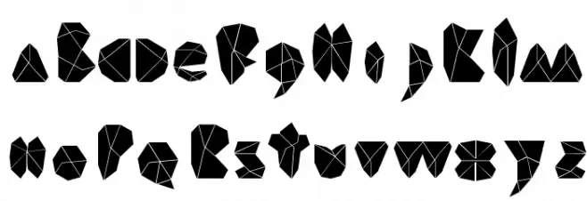 ROCKA 字体 大写