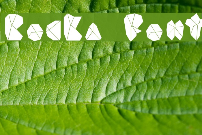 ROCKA Font examples