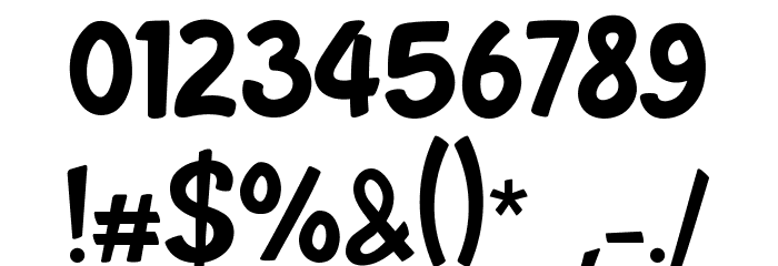 ROCKBUBBLE Font OTHER CHARS