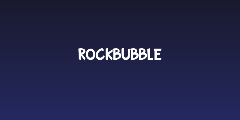 ROCKBUBBLE Social Header