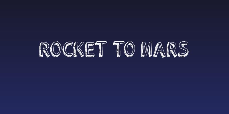 ROCKET TO MARS Social Header