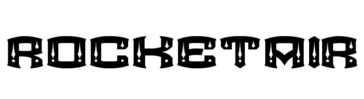 ROCKETAIR  Free Fonts Download