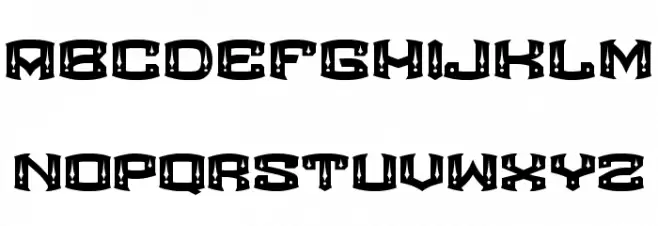 ROCKETAIR Шрифта ВЕРХНИЙ