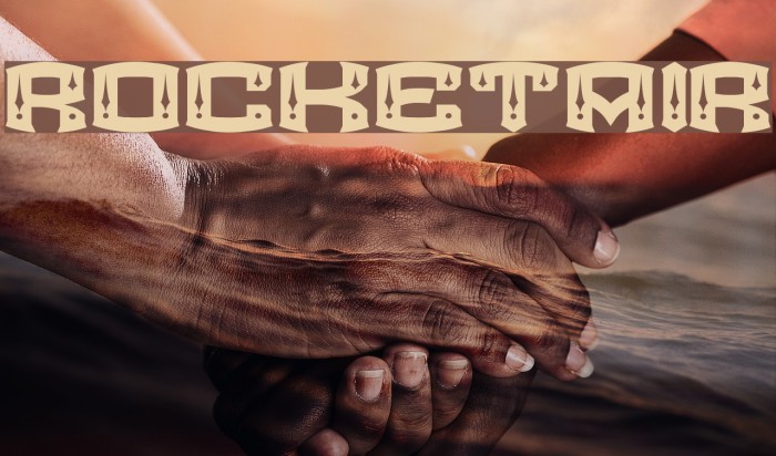 ROCKETAIR Font examples