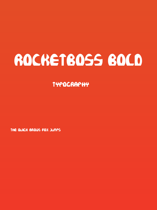 ROCKETBOSS Bold Poster