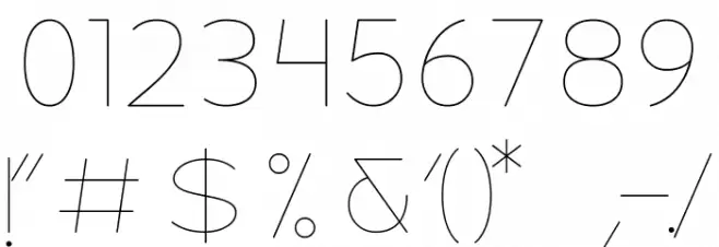 ROCKETWILDNESS Font OTHER CHARS