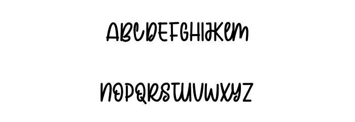ROCKJUMP Font LOWERCASE