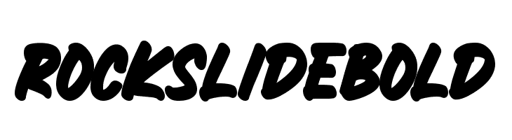 ROCKSLIDE BOLD  font caratteri gratis