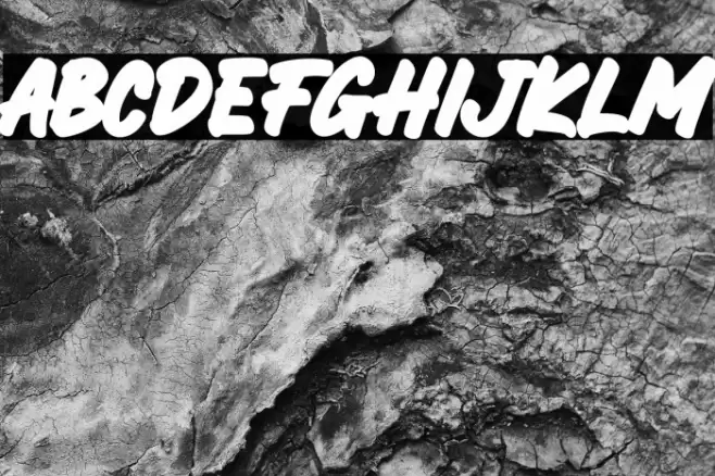 ROCKSLIDE BOLD Polices examples