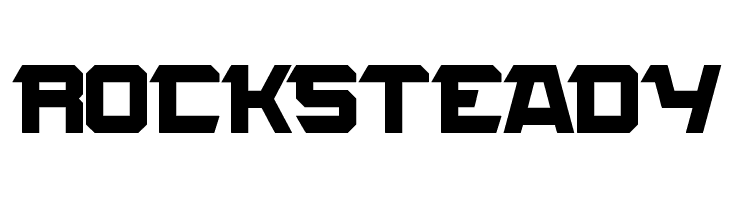 ROCKSTEADY  les polices de caractères gratuit tlcharger