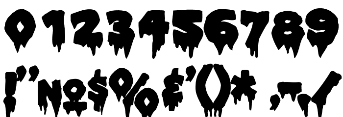 ROCKY AOE Font OTHER CHARS