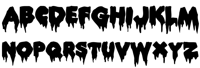 ROCKY Font LOWERCASE