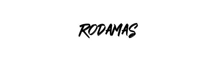 RODAMAS  नि: शुल्क फ़ॉन्ट्स डाउनलोड