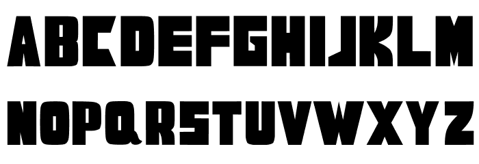 RODRUP Font LOWERCASE