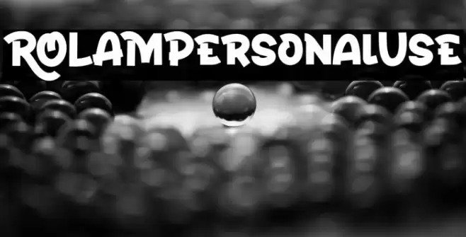 ROLAMPersonalUse フォント examples