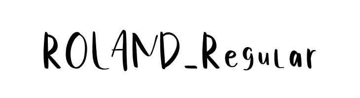 ROLAND-Regular  font caratteri gratis