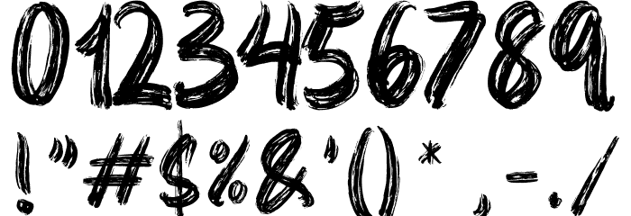 ROLLBLAST Personal Use Solid Font OTHER CHARS