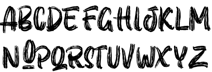 ROLLBLAST Personal Use Solid Font LOWERCASE
