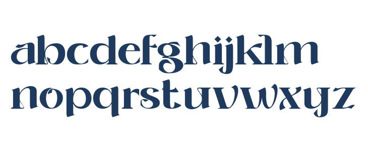 ROLLER ALIKA DemiBold Lowercase