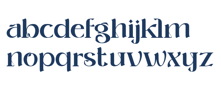 ROLLER ALIKA Medium Lowercase