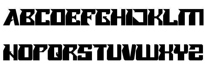 ROLLER BLADE Font LOWERCASE