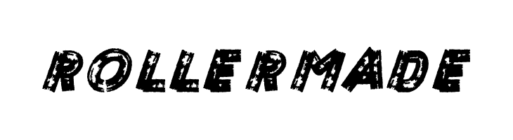 ROLLER MADE Font
