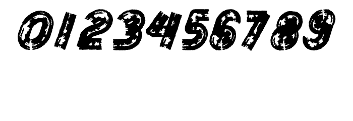 ROLLER MADE Font OTHER CHARS