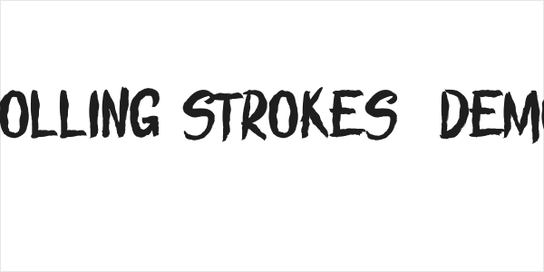 ROLLING STROKES  DEMO Logo