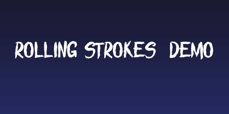 ROLLING STROKES  DEMO Social Header